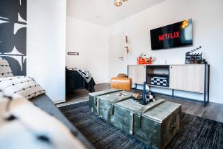 1 BR Studio - ZENTRAL - PARKHAUS - BUSINESS - KAFFEE - NETFLIX - SMART TV - KÜCHE - Wiesbaden - 9