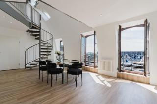 2 BR Penthouse Loft - WHIRLPOOL - TERRASSE - WIFI - ZENTRAL - KÜCHE - KAFFEE - PARKHAUS - Wiesbaden - 0