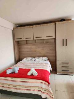 1 Studio Confortável Aeroporto 8 min com Garagem - São José dos Pinhais - 0