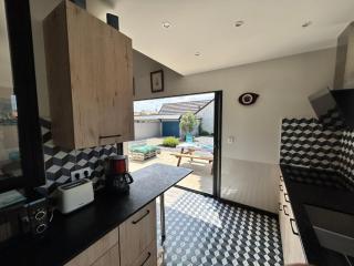 Holiday Home in Normandy near Sandy Beach - Saint Martin de Brehal - 5