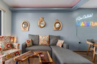 Promo! 2BR-Pool-Views-King Bed-Walk 2 Beach-5 Star Area - Mazatlán - 5
