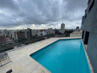 Studio Apartment Panoramic View of BSAS Above 9 de Julio Avenue - Buenos Aires - 9