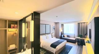 Echarm Hotel Yingshang High-speed Railway Station Wuzhou Wanhui Plaza - Fuyang - 9