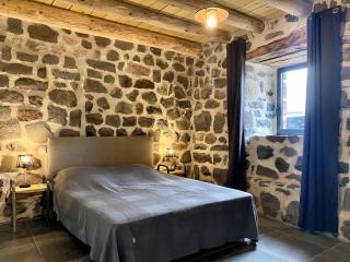 Gîte LE RABIOUZE - 4 épis, 15 pers, 22 couchages - Ancienne Bergerie rénovée, cachet d'origine conservé - Vue magnifique - Label Ecogîte - Arlempdes - 4