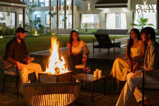 StayVista at Eleganza Villas with BBQ, Lawn, Bonfire - 9