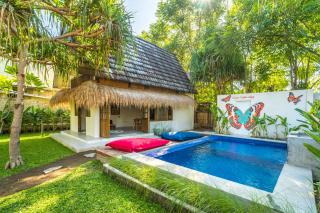Villa Kupu-Kupu, private pool & lush garden - Gili Air - 0
