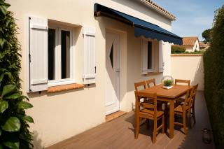 Rêve D'Azur en bord de mer à la Nartelle avec Piscine dans la résidence, Terrasse, BBQ, 2 chambres 2 sdb logement de 35m2 draps inclus - Sainte-Maxime - 2
