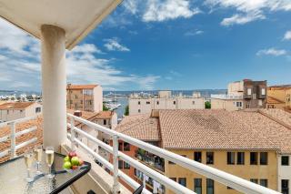 Sunny Port Apartment with sea view - Happy Rentals - Golfe Juan - 3