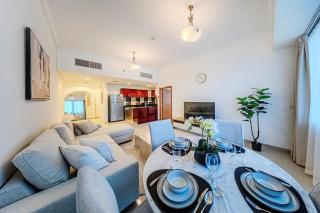 1BD in Ocean Heights, Dubai Marina for 4 Guests - 1