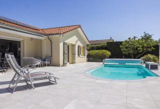 Villa avec Piscine, Jacuzzi et Sauna Privé dans les Dombes - Ambérieux-en-Dombes - 6