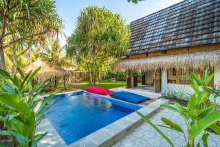 Villa Kupu-Kupu, private pool & lush garden - Gili Air - 8