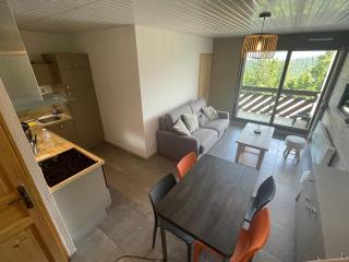 L Évidence, 4 à 5 couchages, 1 chambre, cellier, Meublé de Tourisme 3 étoiles, vue dégagée, parking gratuit - Chamrousse - 8