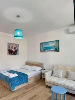 Flower Cozy Flat at Santorini Resort - Himare - 5