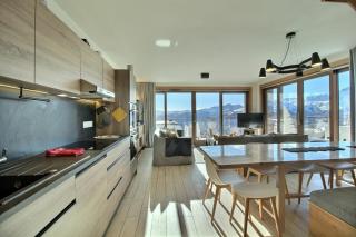 ARC 1600, LE RIDGE, Appartement 12 personnes Duplex Vue Montagne - ski aux pieds - Sauna, Hammam, Jacuzzi, Piscine - Arc 1600 - 8