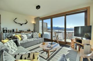 ARC 1600, LE RIDGE, Appartement 12 personnes Duplex Vue Montagne - ski aux pieds - Sauna, Hammam, Jacuzzi, Piscine - Arc 1600 - 1