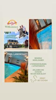 Residenz Moselzauber - Ferienwohnungen mit Pool Landschaft - Ernst - 8