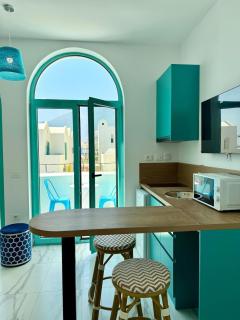 Sunset & Sage studio Santorini Resort - Himarë - 6