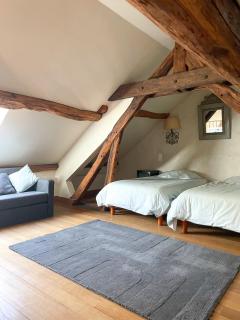 Maison avec piscine & tennis partagés - proche Châteaux de la Loire - 1h30 de Paris - Combreux - 1