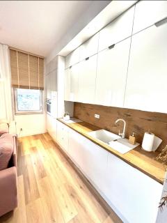 Stylowy apartament z prywatnym ogrodem, widokiem na park i parkingiem - Red Park Poznań - Poznań - 7