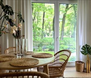 Stylowy apartament z prywatnym ogrodem, widokiem na park i parkingiem - Red Park Poznań - Poznań - 6