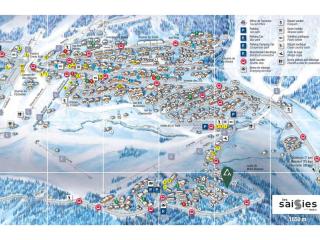 Charmant appartement 6 pers, quartier La Forêt, parking, linge inclus, casier à skis - FR-1-809-5 - Les Saisies - 6