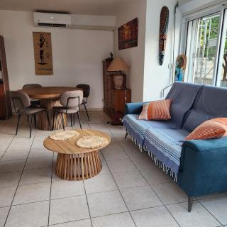 F2 meublé 50 m2 avec jardin 100 m2 - Saint-Leu - 7