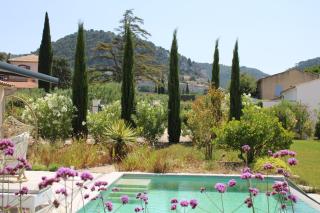 Villa moderne avec jacuzzi, piscine et vue - Séguret - 5