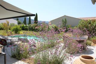 Villa moderne avec jacuzzi, piscine et vue - Séguret - 8