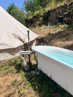 Eco- regenerative bell tent with a pool - near Piódão - - 5