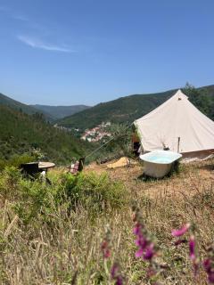 Eco- regenerative bell tent with a pool - near Piódão - - 7
