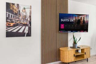 MOLA Apartments-Geräumiges Apartment in Wetter bis 6 Personen, XXL Couch, Parkplatz und WLAN - Wetter - 6