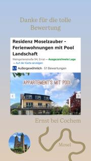 Residenz Moselzauber - Ferienwohnungen mit Pool Landschaft - Ernst - 2
