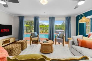 Sleeps 12 Heated Pool Pickleball Hot Tub Fire Pit - Largo - 8