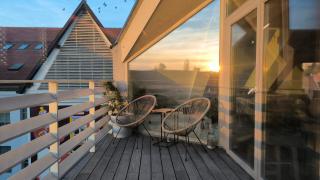 Bela & Vista Penthouse Ljubljana - castle view in old town - 8