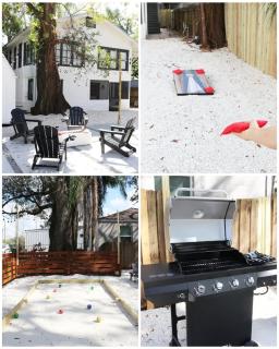 Outdoor Hangout with BBQ, Firepit, Bocce Ball and More - Tampa - 4