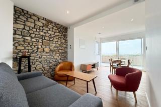T2 rénové Terrasse & Vue mer 180 et charme - Saint-Pierre-Quiberon - 9