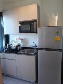 River view, 9-minute walk to Phra Nang Klao MRT, Ideal for a quiet and relaxing stay, Fully equipped with appliances - 5