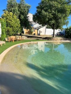 Villa 6 Pers Uzes piscine lagon et vue garrigue - 9