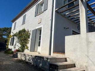 Villa 6 Pers Uzes piscine lagon et vue garrigue - 5