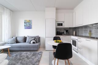 Top Location LutakkoBoss with balcony 100Mb WiFi, Työpiste, Parveke ja Pyykkikone Rahulihomes apartments - Jyväskylä - 3
