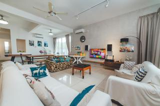 d'Fun 5BR16-24px Pool BBQ NetFlx HotPot KTV Mahjong by Our Stay - Ulu Tiram - 8