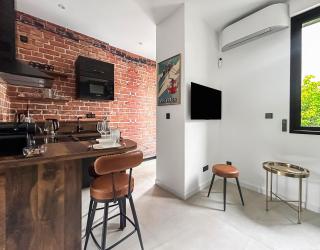 103 appartement 1 chambre élégant et lumineux avec Terrasse - Grenoble - 4