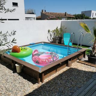 Villa Harmony Climatisation Piscine semi enterrée Wifi Camargue - Saint-Just - 9