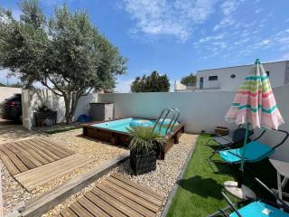 Villa Harmony Climatisation Piscine semi enterrée Wifi Camargue - Saint-Just - 0