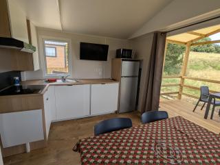 Mobil home climatisé avec piscine - Viviers - 1