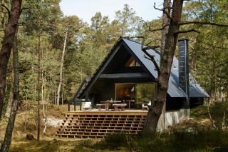 Elegant Designed A-Frame House On Bornholm - 0