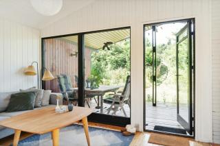 The Red Summer House With The Lush Garden At Asnæs - 1