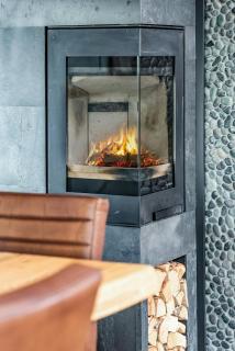 Family-Friendly Log Cabin With Panoramic View - Østby - 2