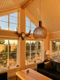 Modern Mountain Cabin With Panoramic Views - Sjusjøen - 7