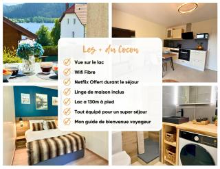 Le Cocon du Lac, terrasse, vue lac - Gérardmer - 8